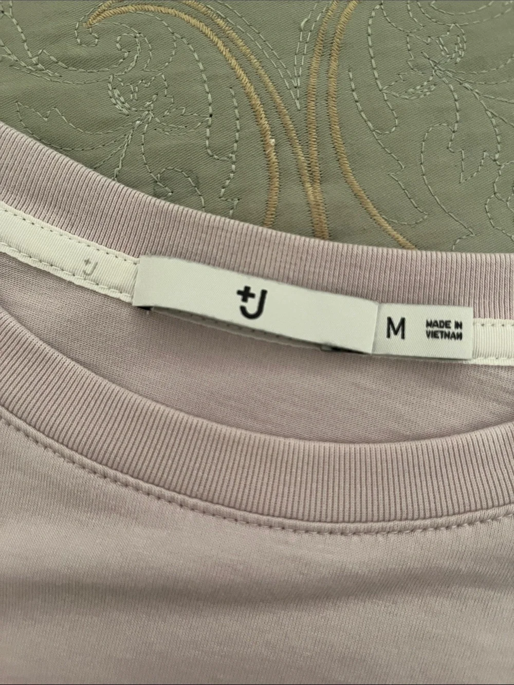 JIL SANDER x UNIQLO Relaxed Fit Crew Neck T Shirt Like New Lavender - Size M